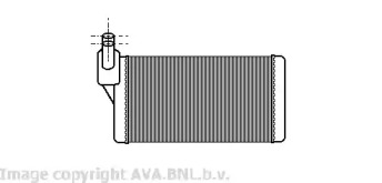 Салонный теплообменник AVA QUALITY COOLING для VW TRANSPORTER IV c бортовой платформой/ходовая часть (70XD) 2.4 D