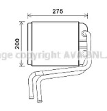Отопление и вентиляция AVA QUALITY COOLING для VW TRANSPORTER VI c бортовой платформой/ходовая часть (SFD, SFE 2.0 TSI