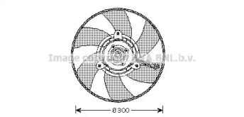 Система воздушного охлаждения AVA QUALITY COOLING для VW CADDY II Variant (9K9B) 1.4