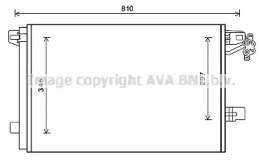 Кондиционер AVA QUALITY COOLING для VW MULTIVAN V (7HM, 7HN, 7HF, 7EF, 7EM, 7EN) 2.0 TDI 4motion