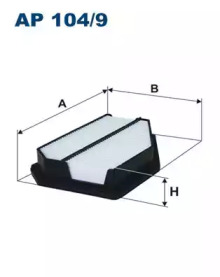 Воздушный фильтр FILTRON для HONDA CIVIC VIII Hatchback (FN, FK) Type R (FN2)