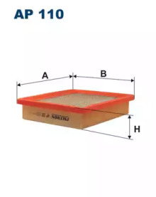 Воздушный фильтр FILTRON для MAZDA 323 III Hatchback (BF) 1.6 GT Turbo (BF1)