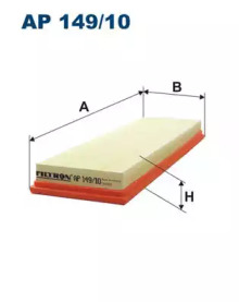 Интервал регулировки FILTRON для VW BEETLE (5C1, 5C2) 2.5