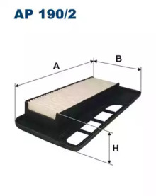 Воздушный фильтр FILTRON для OPEL AGILA (A) (H00) 1.3 CDTI