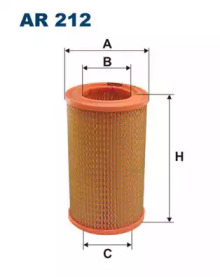 Воздушный фильтр/корпус воздушного фильтра FILTRON для SKODA 110 1.1 LS