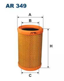 Воздушный фильтр FILTRON для NISSAN KUBISTAR (X76) 1.2