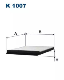 Фильтр салона FILTRON для PEUGEOT PARTNER Фургон (5) 1.9 D