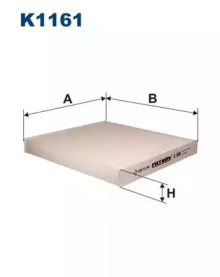 Фильтр салона FILTRON для MAZDA 6 универсал (GH) 2.2 D