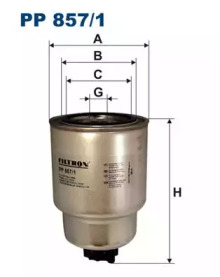 Топливный фильтр FILTRON для NISSAN CABSTAR E (TL_, VL_) 90.32 (TL0)
