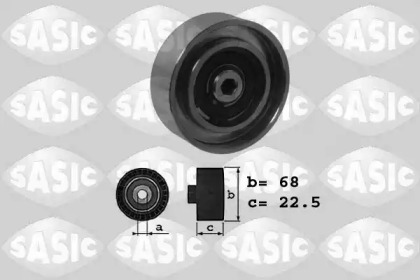 Поликлиновойремень / комплект SASIC для RENAULT CLIO I (B/C57_, 5/357_) 1.4