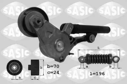 Поликлиновойремень / комплект SASIC для VW BORA Variant (1J6) 1.9 TDI