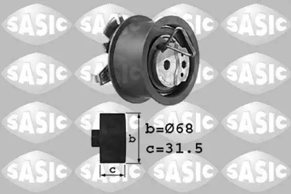 Ролик натяжителя SASIC для VW MULTIVAN V (7HM, 7HN, 7HF, 7EF, 7EM, 7EN) 1.9 TDI