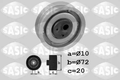 Ролик натяжителя SASIC для VW GOLF II (19E, 1G1) 1.8 i Cat Syncro