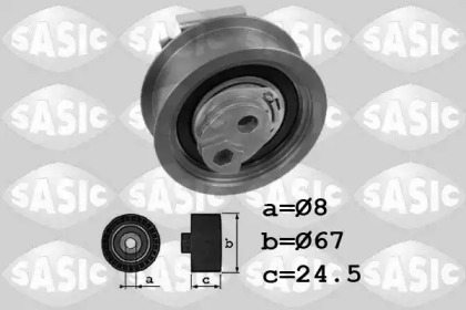 Ролик натяжителя SASIC для AUDI A4 (8EC, B7) 2.0 TFSI