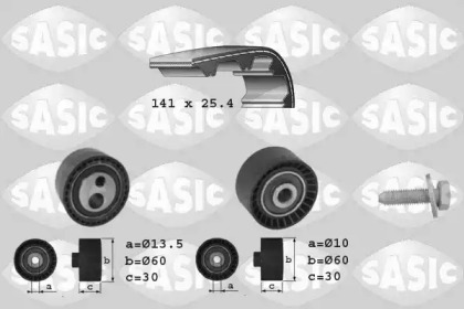Комплект ремней ГРМ SASIC для PEUGEOT BOXER автобус (244, Z_) 2.0 HDi