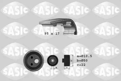 Комплект ремней ГРМ SASIC для RENAULT CLIO I (B/C57_, 5/357_) 1.4