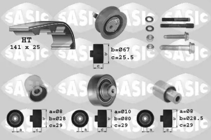 Ремень ГРМ / натяжение SASIC для VW BORA Variant (1J6) 1.9 TDI