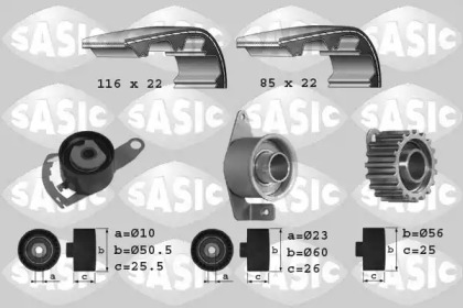 Запчасти для ТО SASIC для MAZDA 121 III (JASM, JBSM) 1.8 D