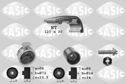Ремень ГРМ / натяжение SASIC для VW BORA Variant (1J6) 1.9 TDI 4motion