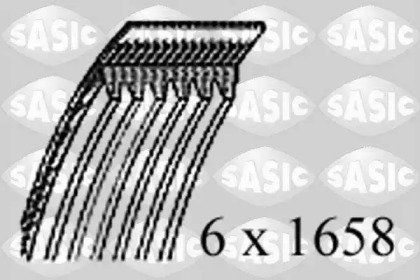 Поликлиновойремень / комплект SASIC для VW BORA Variant (1J6) 1.9 TDI