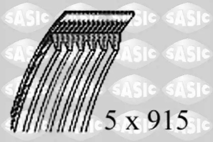 Поликлиновойремень / комплект SASIC для ALFA ROMEO 146 (930_) 1.9 TD (930.B4A)