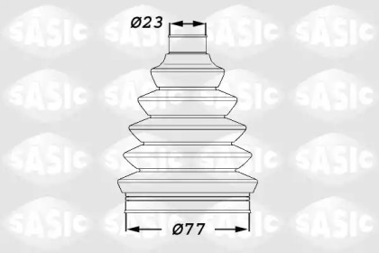Привод колеса SASIC для PEUGEOT 207 CC (WD_) 1.6 16V