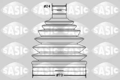 Привод колеса SASIC для DACIA SANDERO II 1.5 dCi