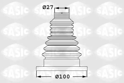 Пыльник SASIC для VW GOLF II (19E, 1G1) 1.8 GTI 16V