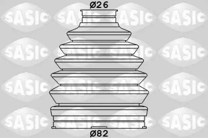 Пыльник SASIC для MAZDA 6 Hatchback (GG) 2.0 DI