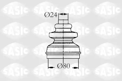 Пыльник SASIC для PEUGEOT 405 I (15B) 1.8 Turbo Diesel