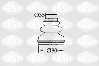 Привод колеса SASIC для PEUGEOT 306 Кабриолет (7D, N3, N5) 1.8 16V