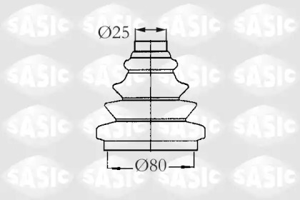 Привод колеса SASIC для ALFA ROMEO 33 (907A_) 1.7 16V 4x4 (907A1F)