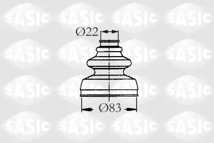 Привод колеса SASIC для PEUGEOT 305 II Break (581E) 1.9 Diesel