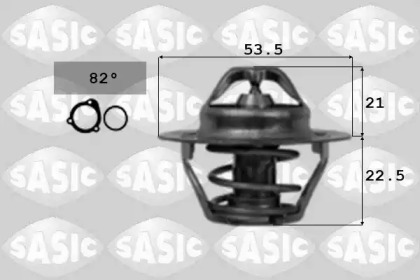 Термостат / прокладка SASIC для PEUGEOT 405 I (15B) 1.9