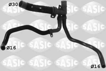 Шланги /провод охлажденный воды SASIC для PEUGEOT 207 CC (WD_) 1.6 16V