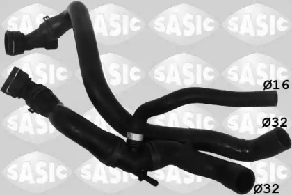 Соединительные элементы / провода / фланцы SASIC для VW BORA Variant (1J6) 1.6 16V