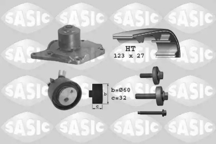 Водяной насос / прокладка SASIC для NISSAN KUBISTAR (X76) 1.5 dCi
