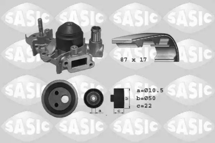 Водяной насос / прокладка SASIC для NISSAN KUBISTAR (X76) 1.2