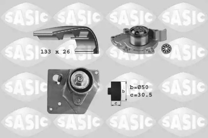 Водяной насос / прокладка SASIC для NISSAN PRIMERA Hatchback (P12) 1.9 dCi