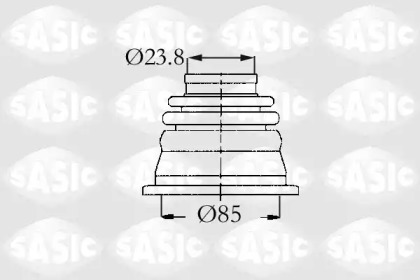 Привод колеса SASIC для RENAULT CLIO I (B/C57_, 5/357_) 1.4
