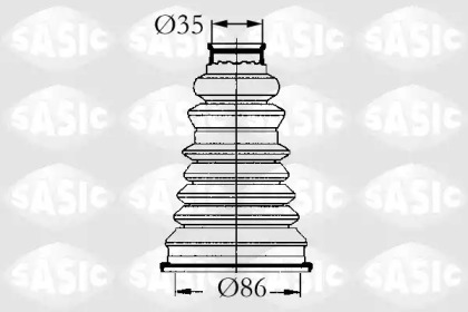 Привод колеса SASIC для RENAULT CLIO I (B/C57_, 5/357_) 1.4