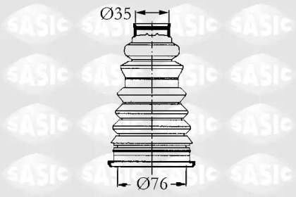 Привод колеса SASIC для RENAULT CLIO I (B/C57_, 5/357_) 1.4