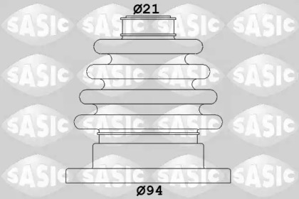 Привод колеса SASIC для VW CADDY II Variant (9K9B) 1.6