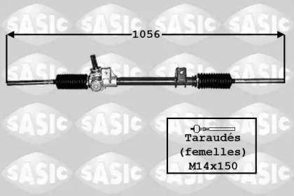 Рулевой механизм / насос SASIC для RENAULT CLIO I (B/C57_, 5/357_) 1.4