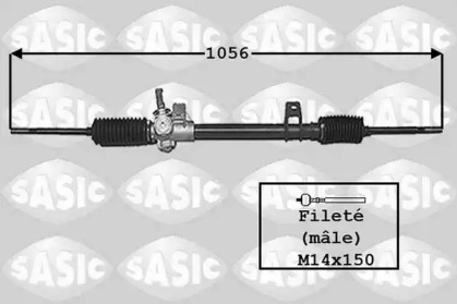 Рулевой механизм / насос SASIC для RENAULT CLIO I (B/C57_, 5/357_) 1.4