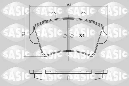 Запчасти для ТО SASIC для NISSAN INTERSTAR Фургон (X70) dCi 140