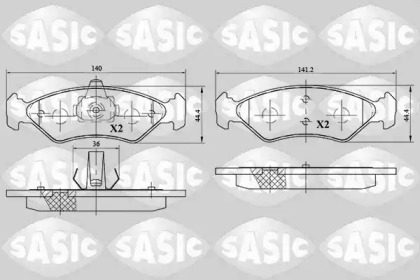 Запчасти для ТО SASIC для MAZDA 121 III (JASM, JBSM) 1.8 D