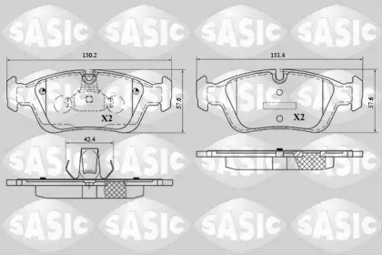 Тормозные колодки SASIC для BMW 3 Compact (E36) 318 ti