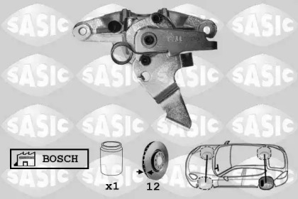 Суппорт диского колесного тормозного механизма SASIC для NISSAN INTERSTAR Фургон (X70) dCi 120