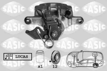 Суппорт диского колесного тормозного механизма / -держатель SASIC для NISSAN PRIMASTAR Фургон (X83) 2.0